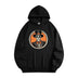 Halloween Skull Printed Men's Hoodies Graphic Sweatshirt Oversized Autumn Women Long Sleeve Holiday Clothes Pullover Tops Unisex