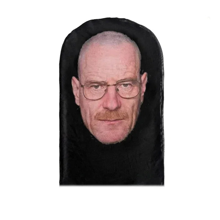 Halloween Cosplay Headwear Fashion Hip Hop Hood Hat Headgear 3D Full Face Mask Elastic Mesh Celebrity Face Mask for Party