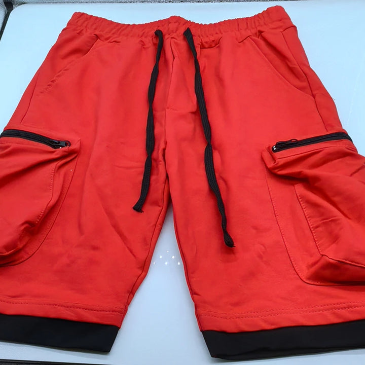 Men’s Summer Cargo Shorts 🟡
Stay cool and active in these breathable cotton shorts. Perfect for workouts, jogging, or casual wear. Features multiple pockets for convenience and style.