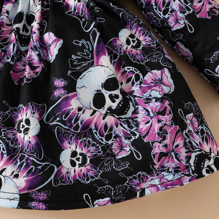 Spooky with a Touch of Magic!
Colorful butterfly details meet skeleton style in this comfy long sleeve dress. Perfect for Halloween, school events, or themed parties.
🦋 Includes: Butterfly skeleton dress
🎃 Occasions: Halloween, carnival, school plays
💀