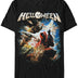 Halloween T-shirt Men's Summer Sweat-absorbing Breathable Top Cotton Motorcycle Short-sleeved Men's and Women's Clothing