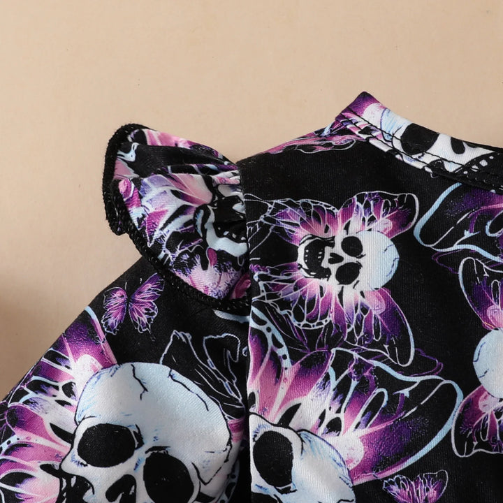 Spooky with a Touch of Magic!
Colorful butterfly details meet skeleton style in this comfy long sleeve dress. Perfect for Halloween, school events, or themed parties.
🦋 Includes: Butterfly skeleton dress
🎃 Occasions: Halloween, carnival, school plays
💀