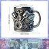 Boxing Glove Mug Sports Themed Mugs Funny Water Cup Coffee Desktop Container Kitchen Drinkware with Handle Creative Home Gifts