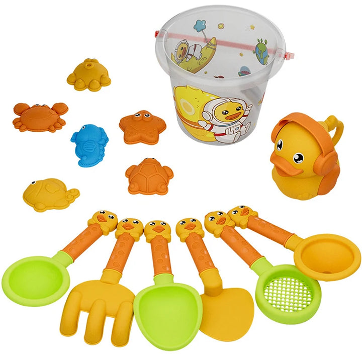 Beach Toys for Kids Sand Set Sand Bucket Beach Shovel Toys for Toddlers Summer Beach Game Children Toys Water Play Tools