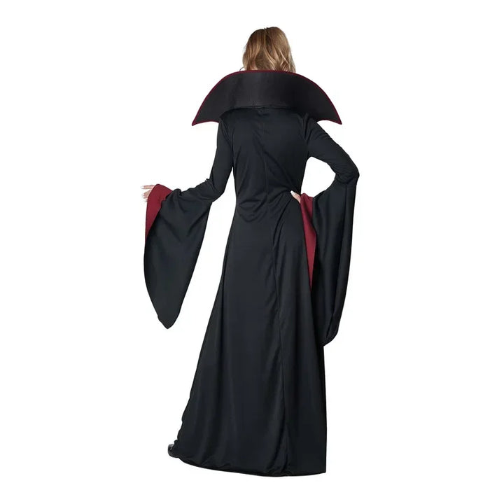 Halloween cosplay vampire queen makeup ball stage party cosplay costume magic witch costume Halloween women's clothing