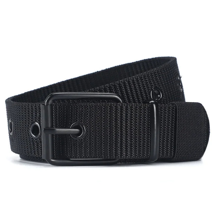 Men Belts Canvas Nylon Webbing Tactical Belt Fashion Casual Designer Unisex Belts High Quality Sports Strap HB061
