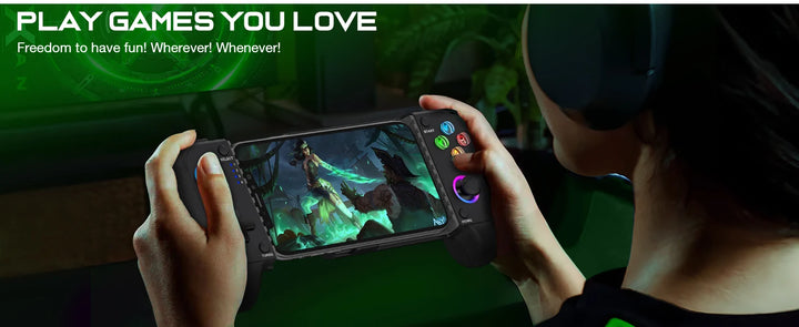 BEBONCOOL MC100 Gamepad Telescopic For Apple IOS Android PUBG COD Stretch Wireless Bluetooth Phone Game Controller Joystick
