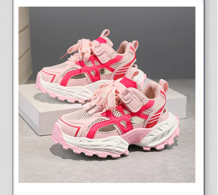 Kids Sneakers Children Mesh Casual Sports Shoes for Boys Breathable Summer Walking Sneakers Girl Sport Lightweight Running Shoes