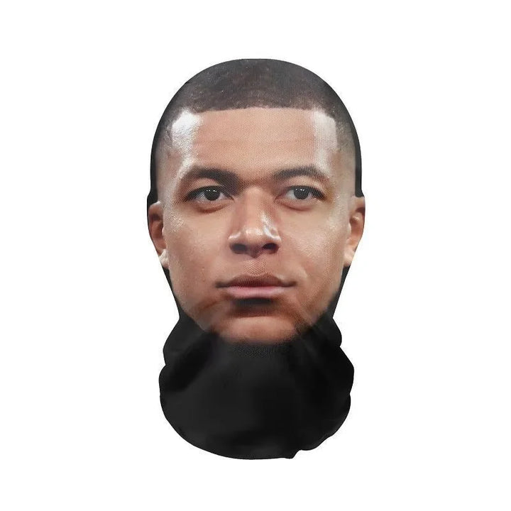 Realistic 3D Face Masks for Men Women Cosplay Mask Full Face Hip Hop Balaclava Hood Hat Headgear for Halloween Celebrity