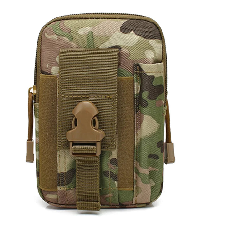 Mobile Phone Case Pouch Waist Bag Waterproof Nylon Multifunction Casual Men Waist Pack Male Small Bag