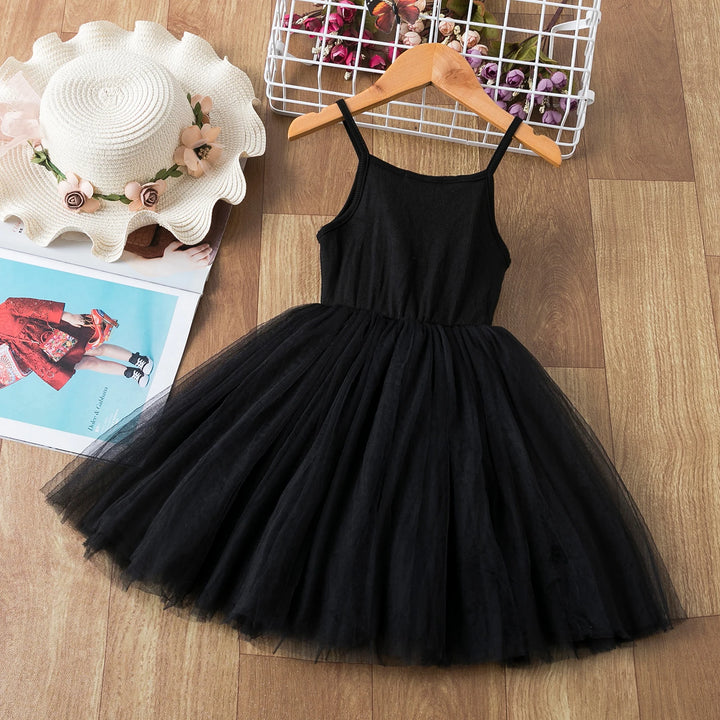 Halloween Carnival Girls Costume Cute Doll Collar Kids Black Gothic Dress Girls Prom Gown Party Wednesday Addams Cosplay Outfits