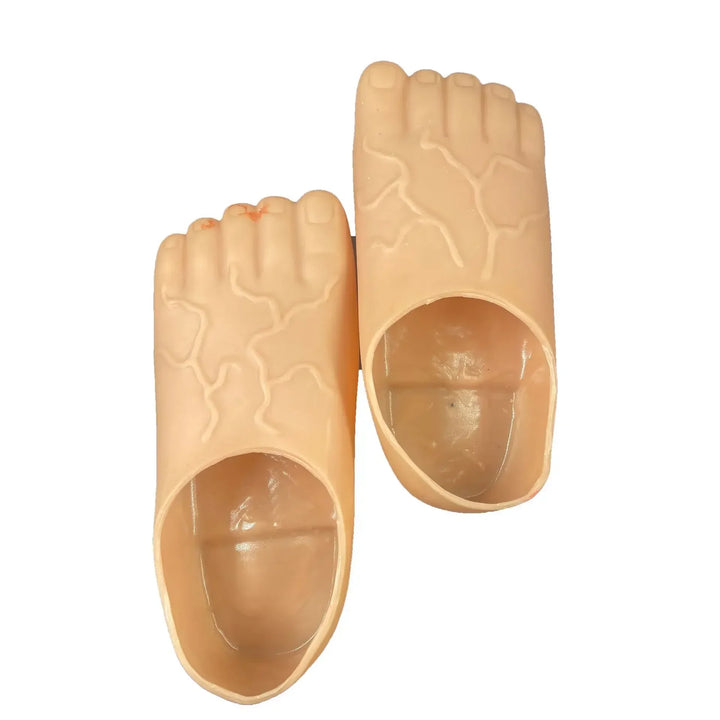 Halloween Shoes Funny Toe Slippers Ghost Shoe Flats Flip Flops Party Sandals Scary Green Christmas Costume Dress Accessories