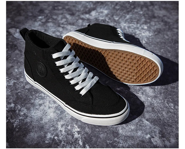 Effortless Style, Everyday Comfort
Step into our Men’s High-Top Canvas Sneakers – the perfect mix of casual and sporty. Slip-on ease with a lace-up look, flat sole comfort for all-day wear.
✅ Lightweight & breathable
✅ Sporty-casual design
✅ Easy to wear