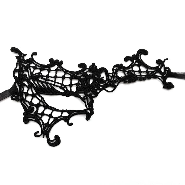 Sexy  Lace Eye Masks Halloween Eye Mask Women  Party Favor Masquerade Mask Half Face Death Dress Up Accessories