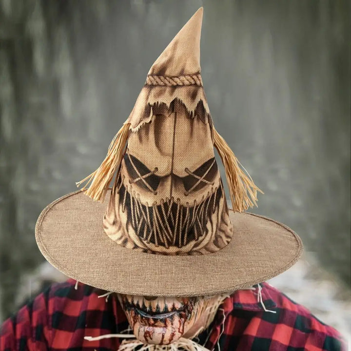 Vintage Halloween Top Hat Fashion Lightweight Scarecrows Witch Hat Gears Feather Funny Steampunk Hair Clip Carnival Party