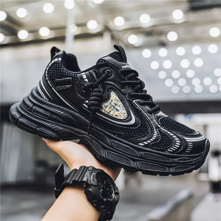 Shoes for Men 2025 New Trendy Fashion Versatile Breathable Thick Bottom Comfortable Sports and Leisure Low Top Sneakers Men