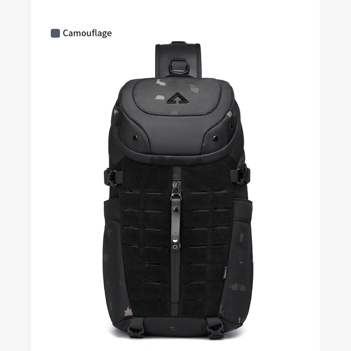 OZUKO Large Capacity Men Shoulder Bag Waterproof Sling Crossbody Bags for Man Short Trip Messenger Bag Fashion Quality Chest Bag