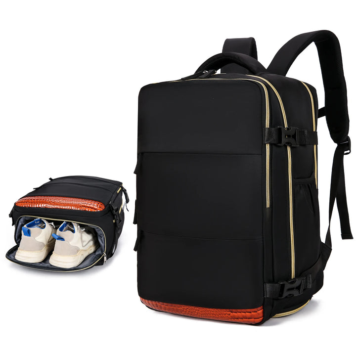 🎒 All-in-One Travel Companion
✔️ Large Capacity & Multi-Functional – Perfect for travel, school, gym, or daily use
💻 Fits laptops, clothes, gear & more
👟 Built-in shoe compartment keeps things fresh
💧 Durable, water-resistant & ready for any adventure