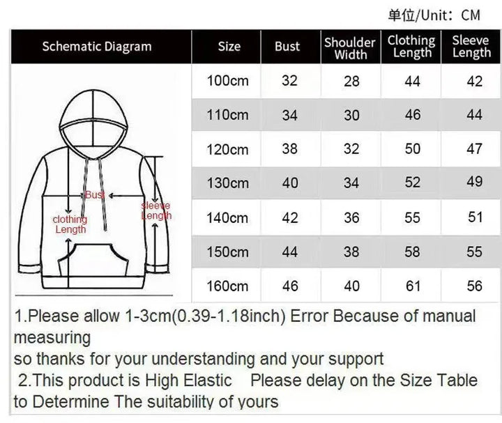 Girls Clothes Hoodie 3D Cat Print Blouses Sweatshirts Autumn Clothes for Children Sweatshirts Fashion Hoodies Children Clothes