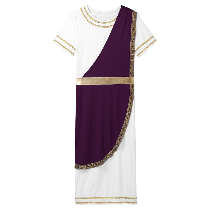 Halloween Men Ancient Greek Roman Toga Adults Retro Gold Cosplay Costume Long Robe Carnival Theme Party Fancy Dress Outfits