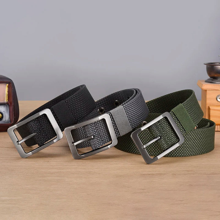 Men Belts Canvas Nylon Webbing Tactical Belt Fashion Casual Designer Unisex Belts High Quality Sports Belt