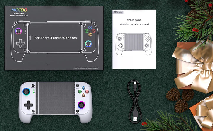BEBONCOOL MC100 Gamepad Telescopic For Apple IOS Android PUBG COD Stretch Wireless Bluetooth Phone Game Controller Joystick