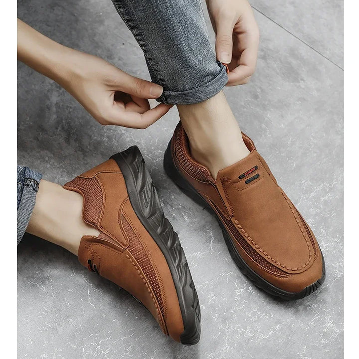 Effortless Comfort, Timeless Style
Slip into our New Men’s Leather Loafers – sleek, flat, and built for everyday comfort. Perfect for casual or dressy looks.
✅ Soft genuine leather
✅ Lightweight & breathable
✅ Easy slip-on design

🛒 Shop now!