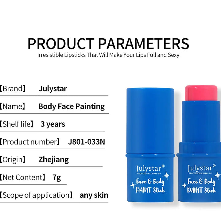 Halloween Makeup Body Face Paint 8 Colors Make Up Kids Face Cosmetics Party Make Up Paint Professional Faces Durable Gadgets