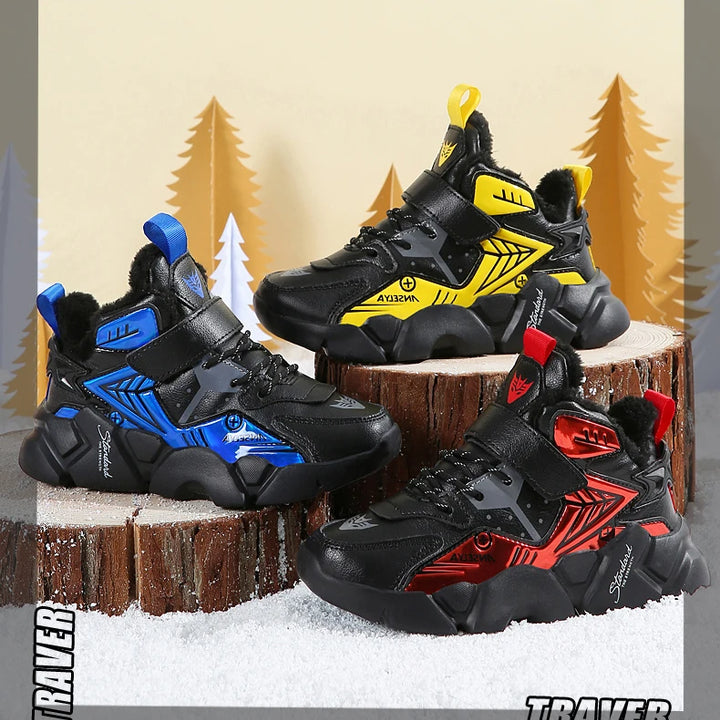 Kids Snow Boots for Boys Girls High Quality Winter Warm Waterproof Children Fashion Sport Shoes Sneakers Girls Snow Boots