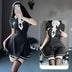Holy but Naughty!
A daring twist on the classic nun look, perfect for Halloween, cosplay, or themed parties. Playful, bold, and unforgettable.
✝️ Includes: Nun dress + accessories
🎃 Occasions: Halloween, cosplay, carnival
🖤 Sexy nun, gothic roleplay