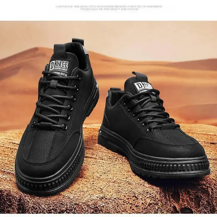 Men's shoes 2024 new spring and autumn season breathable versatile casual trendy shoes men's work lightweight sports board shoes