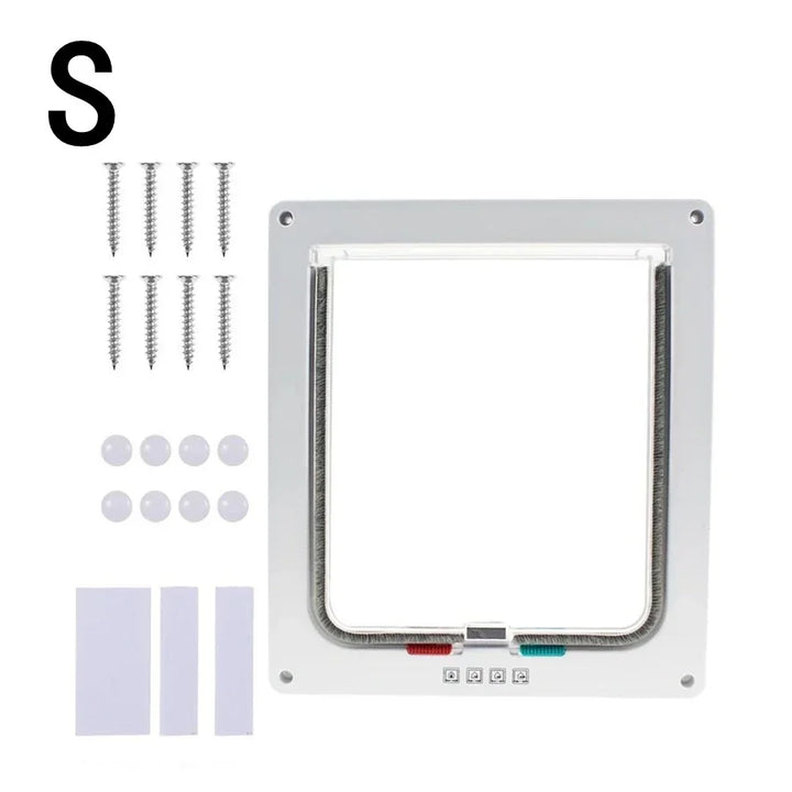 Pet Essential Durable Acrylic & Mesh Easy Install for Doors, Windows & Kennels 🐾 2-Way Entry – Easy in & out access for cats, small dogs & pets
💪 Durable Build – Strong acrylic frame with breathable mesh panel
🔧 Easy Installation.