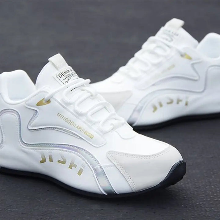 Men's shoes with waterproof and anti slip leather surface, high-end travel shoes, trendy and versatile, autumn men's sports and