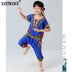 Halloween Cosplay Costume Children Savage Caveman Costumes Boy Leopard Flintstone African Tribal Hunter Indians Clothing Girl