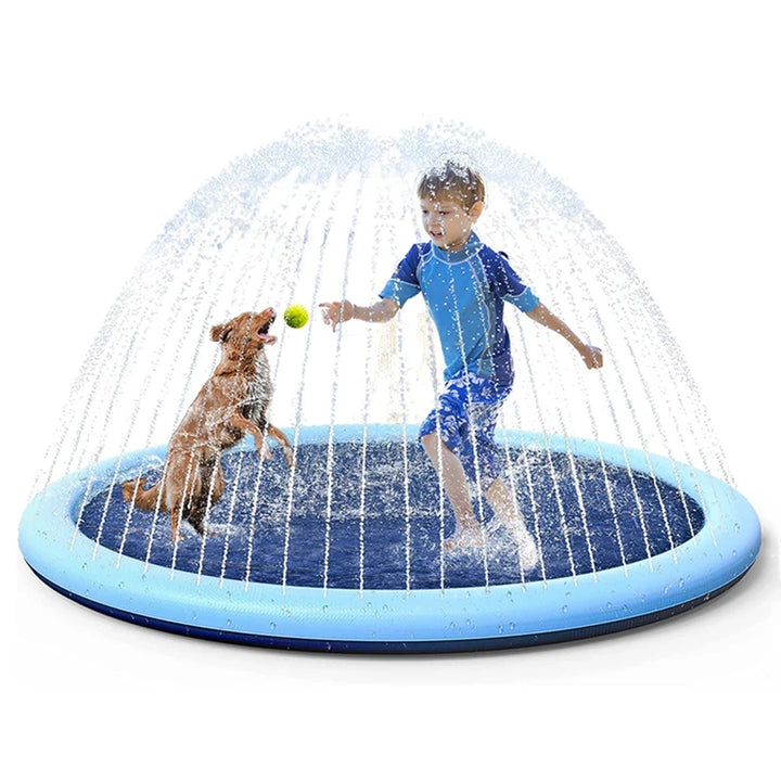 🐾 Cool Down the Fun Way!
Treat your pup to our Dog Splash Pad – a safe, reusable water play mat that keeps your furry friend cool and active all summer long!
✅ Durable PVC material
✅ Easy to set up & clean
✅ Perfect for outdoor play

🛒 Get yours now!!!