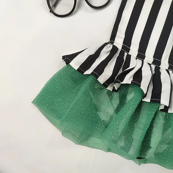 Baby Girl Boy Halloween Jumpsuit Dress With Sock Costume Sister Brother Cosplay Vestido Party Birthday Carnival Kid Clothes 2-7Y