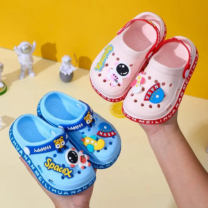 Kids' Cartoon Baby Soft-Sole Sandals – Ultra-Light Non-Slip Infant & Toddler Open-Toe Beach Sandals for Boys and Girls