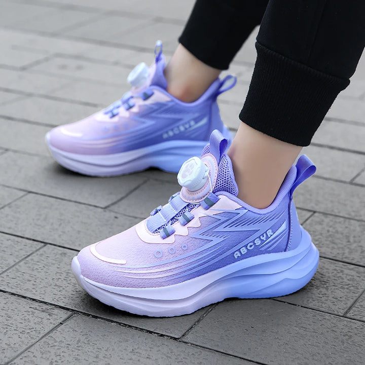 Children's Basketball Shoes Kids Sneakers Non-slip Boys Girls Basketball Boots Outdoor Ultralight Running Trainers Mesh Sneakers
