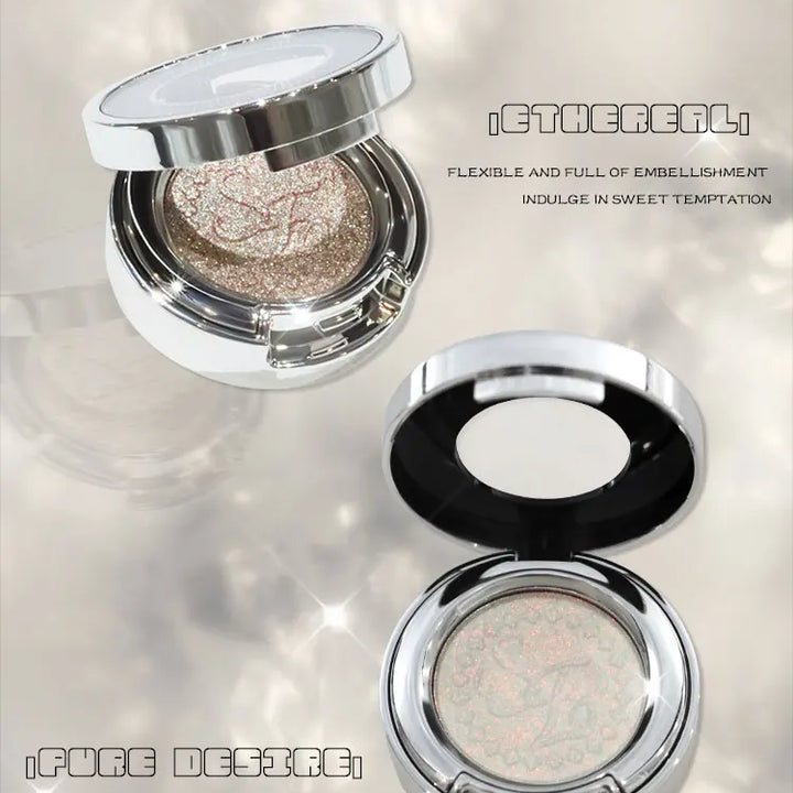 Sheeneffect High Pigmented Quality Cosmetic Most Sparkling Optical Monochrome Chameleon палетка теней