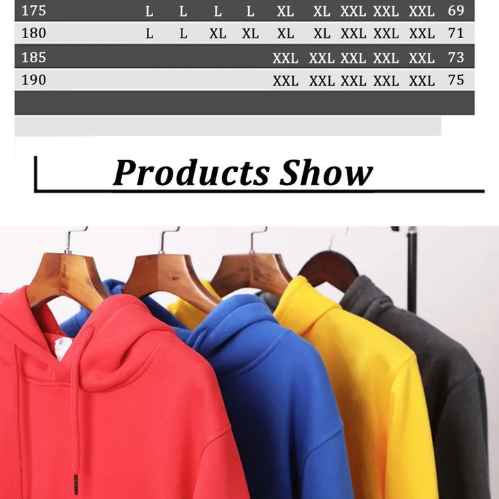 Halloween Cute Big Mouth Head Printing Hoodie Men Oversize Loose Hoody Fashion Casual Streetwear Pullover Fleece Sweatshirt Man