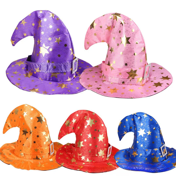 Halloween Witch Hat - Halloween Costume Witches Hats for Women Kids