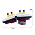 City Movie Titanic Ship Boat Toys for Children Model Building Blocks Kids Toys for Children Gifts Parts Kit Citys Titanics