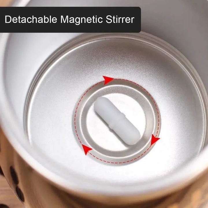 New Automatic Stirring Magnetic Mug Creative Stainless Steel Electric Smart Mixer Coffee Milk Mixing Cup Water Bottle Mark Cup