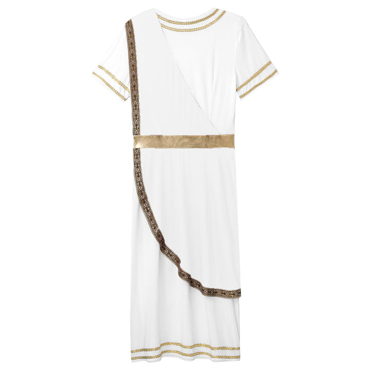 Halloween Men Ancient Greek Roman Toga Adults Retro Gold Cosplay Costume Long Robe Carnival Theme Party Fancy Dress Outfits