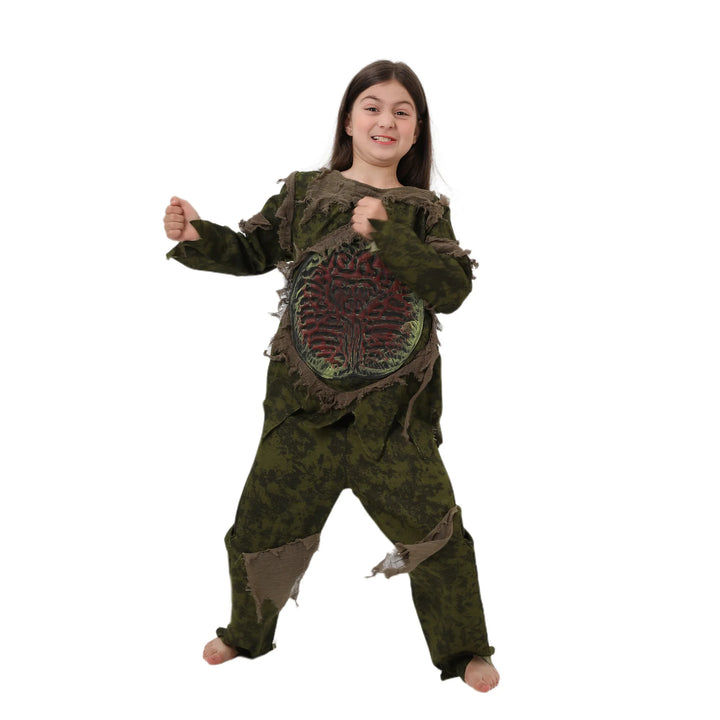 Halloween Cosplay Costume Purim Costume Horror Style Play Clothes Boys Girls Holiday Party Funny Garment Anime Zombie Suit