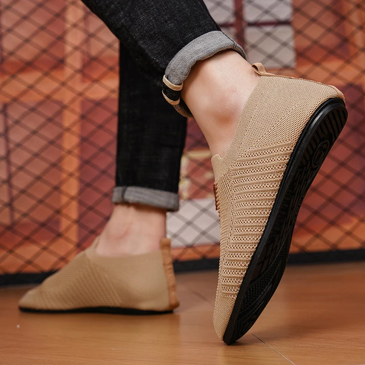 YRZL Mens Loafers Breathable Mesh Summer Lightweight Driving Moccasins Slip on Casual Shoes for Men Comfortable Walking Shoes