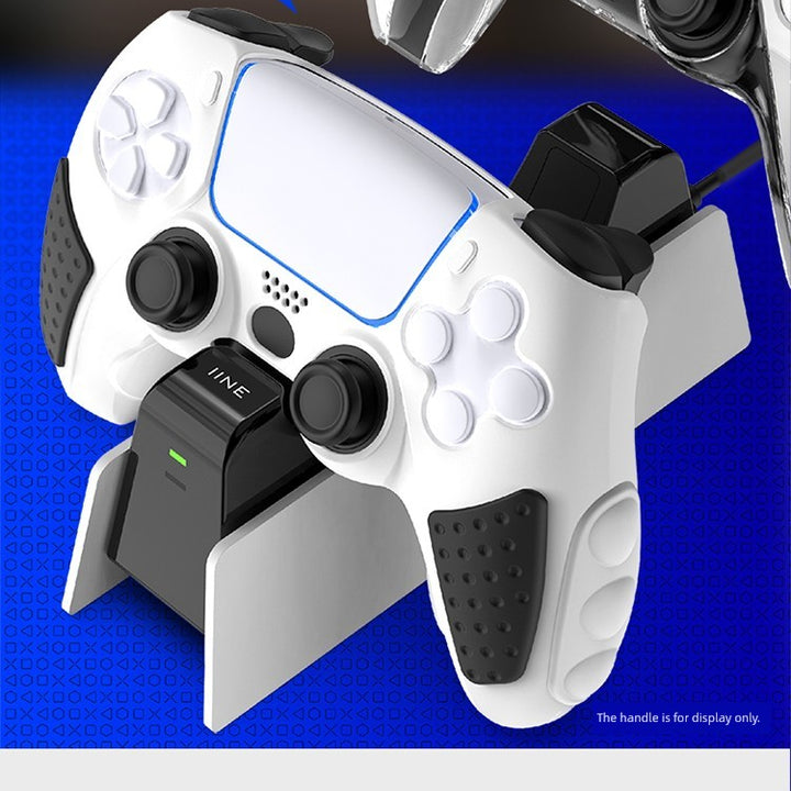 Good Value Ps5 Handle Charging Set Support Silicone Case Charging Ps5 Elite Handle Charging Base Double Charging Accessories