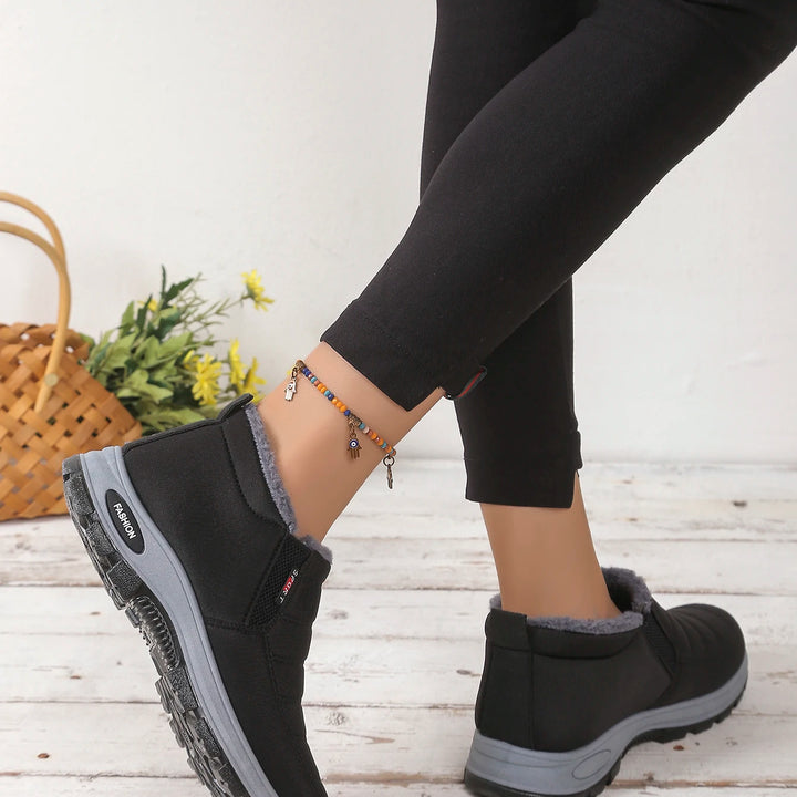 Women's boots Solid color casual shoes  feet cheap shoes Convenient and comfortable women's winter shoessale shoes