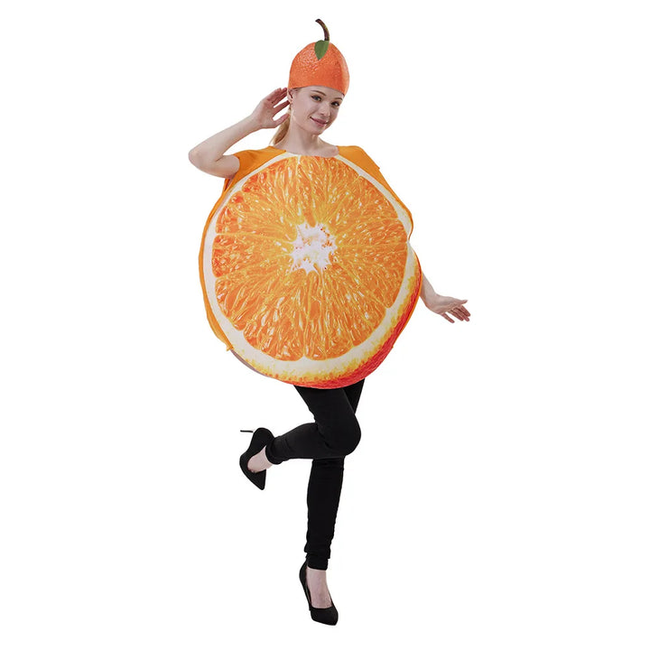 Halloween Adult Funny Cosplay Fruit Vegetable Costume Banana Carnival Dress Up Outfit Couple Party Purim Fancy Dress Stage Show