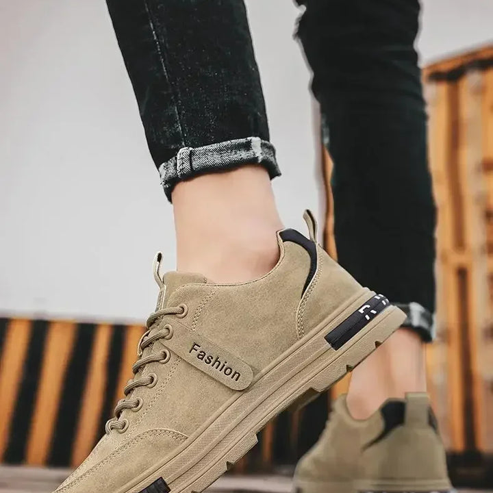 Men's shoes 2024 new spring and autumn season breathable versatile casual trendy shoes men's work lightweight sports board shoes